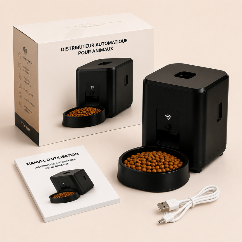 Le distributeur intelligent pour animaux